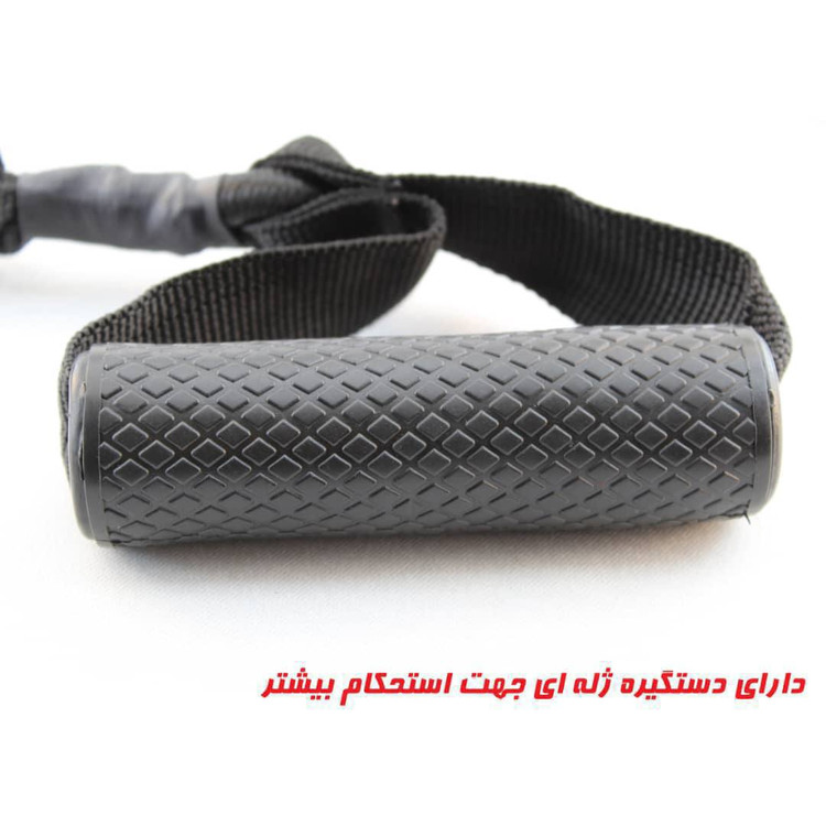کش تمرین دسته TRX حرفه ای روکش دار 3 متری